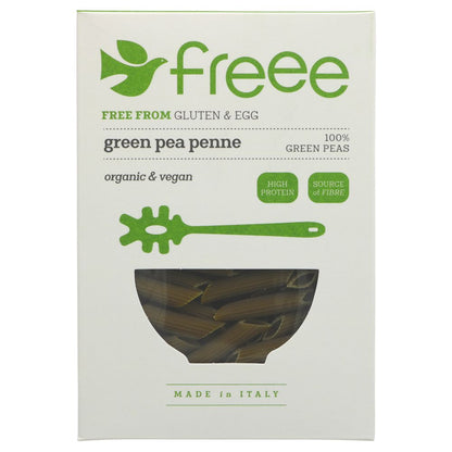 Freee Organic Green Pea Gluten Free Pasta 250g - Doves Farm - Pasta - Eco Natural Products