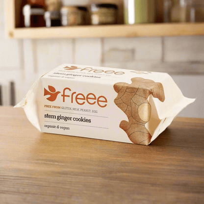 Freee Organic Stem Ginger Cookies 150g - Doves Farm - Cookies - Eco Natural Products
