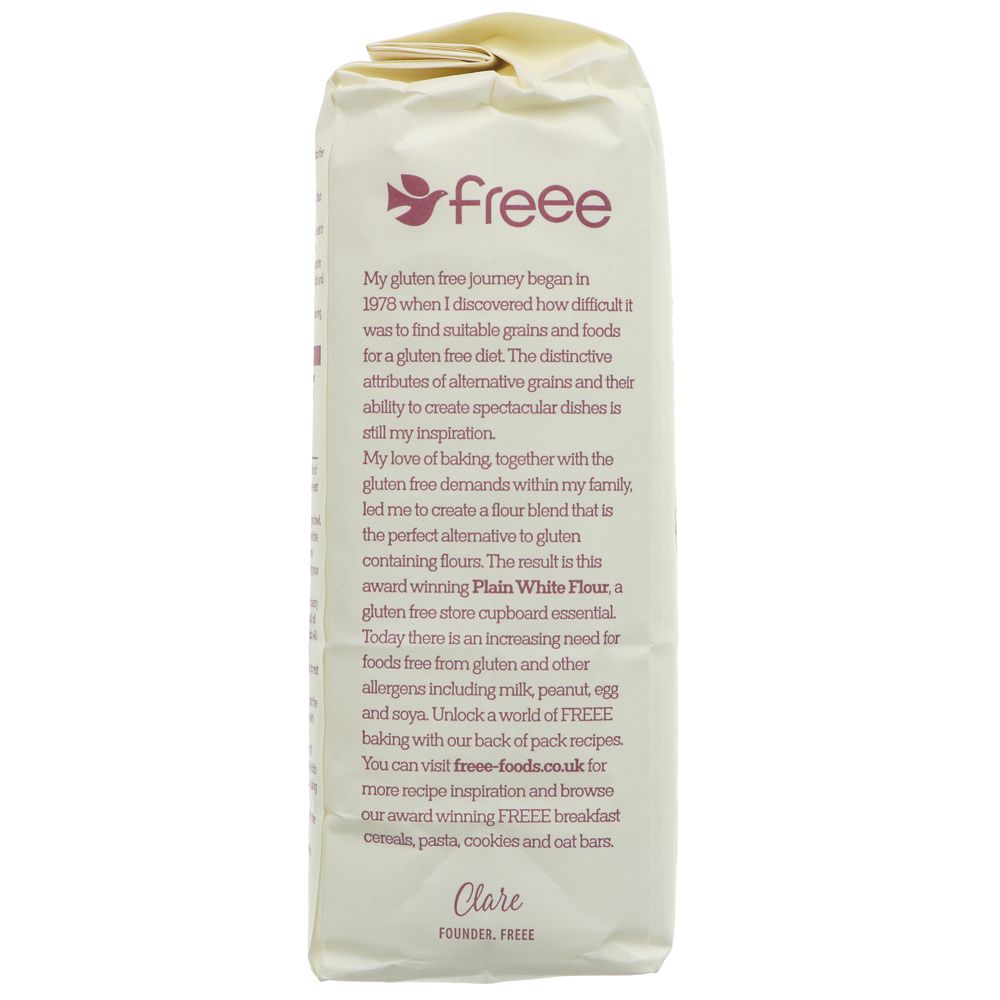 Freee Plain Gluten Free White Flour 1kg - Doves Farm - Flour - Eco Natural Products