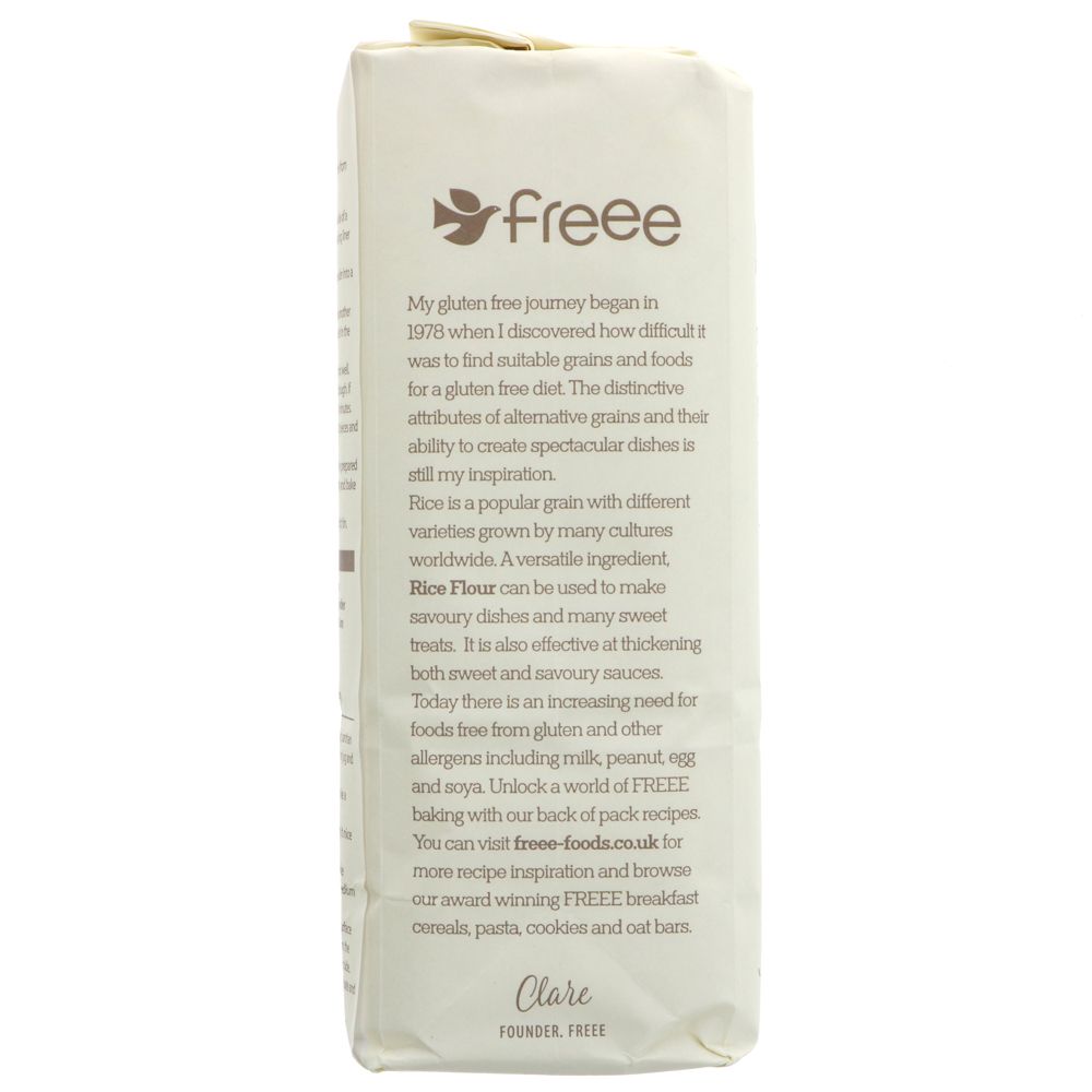 Freee Rice Gluten Free Flour 1kg - Eco Natural Products - Doves Farm - Flour