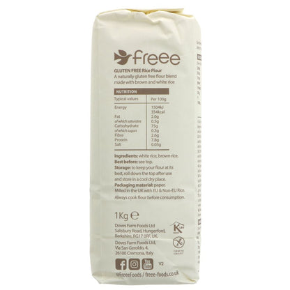 Freee Rice Gluten Free Flour 1kg - Doves Farm - Flour - Eco Natural Products