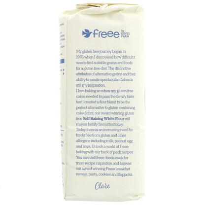 Freee Self Raising Gluten Free White Flour 1kg - Doves Farm - Flour - Eco Natural Products