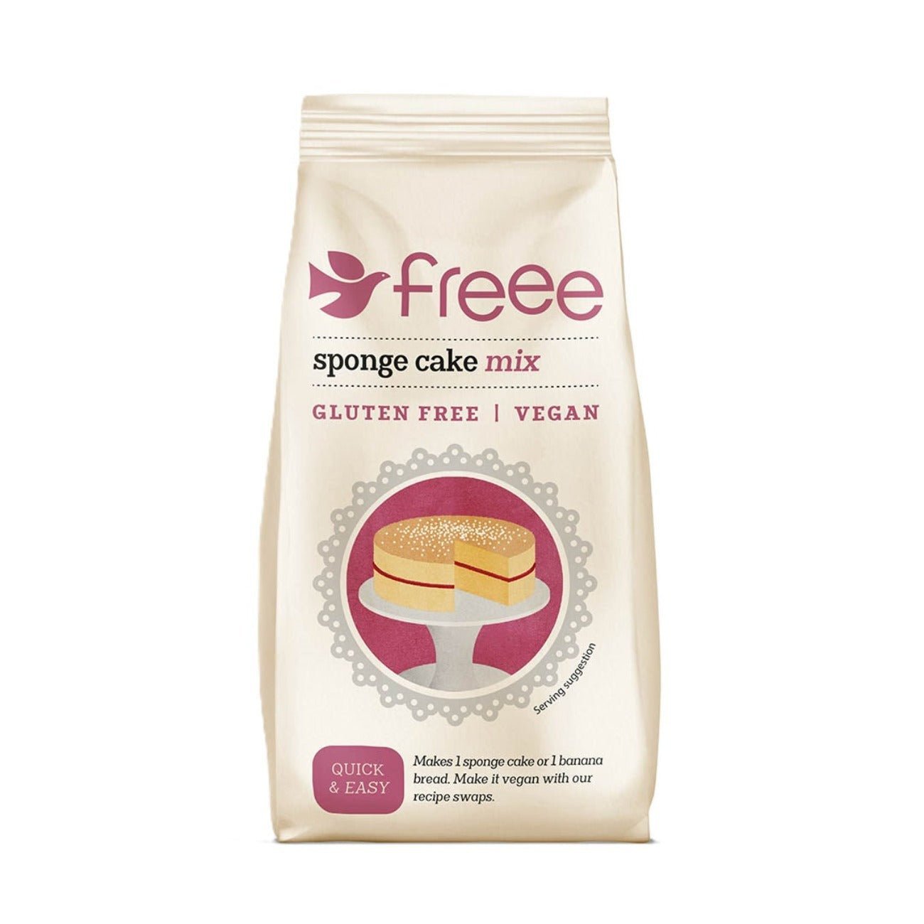 Freee Sponge Gluten Free Mix 350g - Doves Farm - Mix - Eco Natural Products