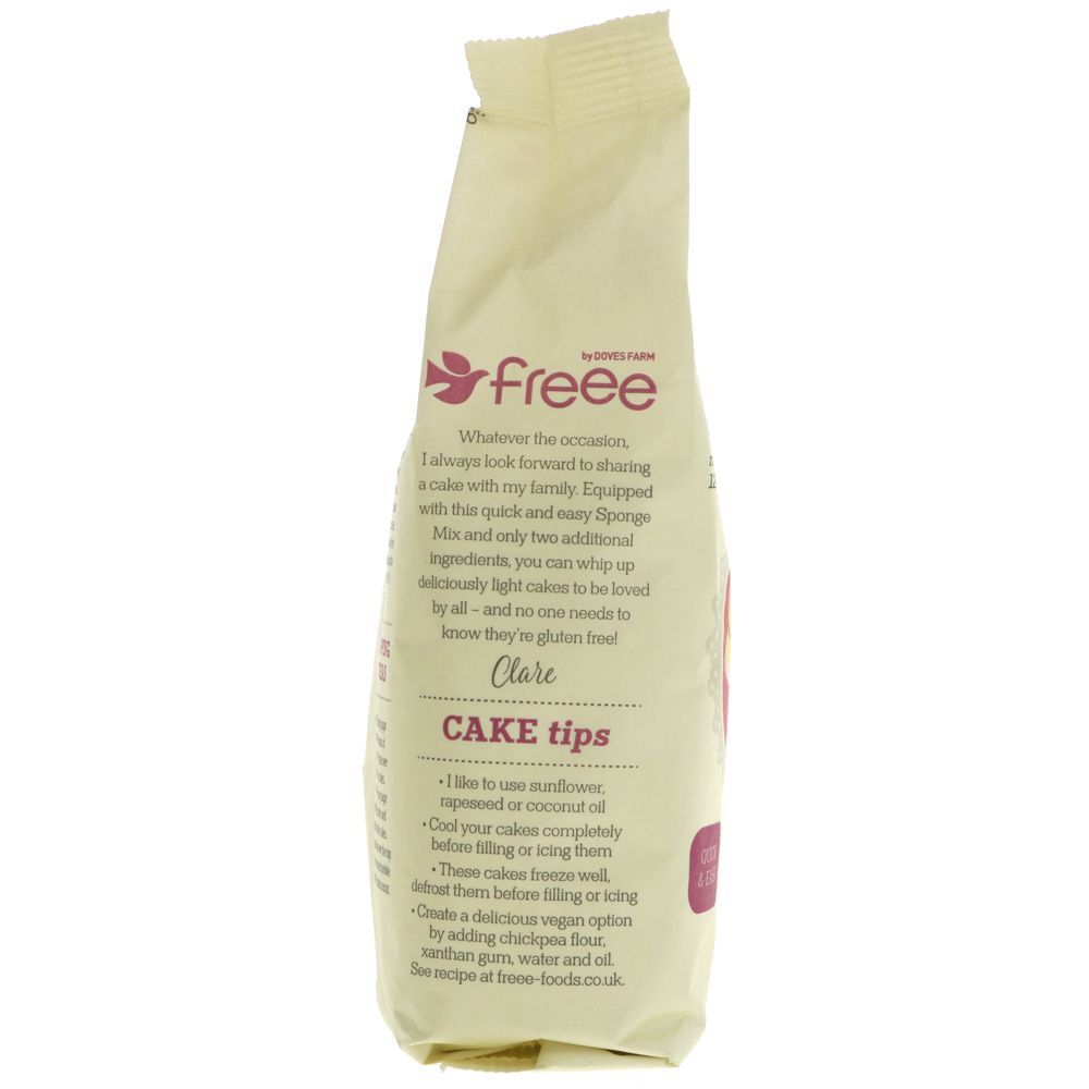 Freee Sponge Gluten Free Mix 350g - Doves Farm - Mix - Eco Natural Products