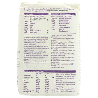 Freee White Bread Gluten Free Flour 1kg - Doves Farm - Flour - Eco Natural Products