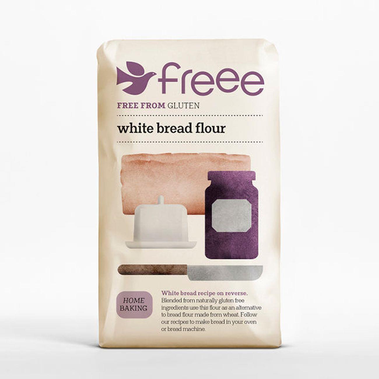 Freee White Bread Gluten Free Flour 1kg - Doves Farm - Flour - Eco Natural Products