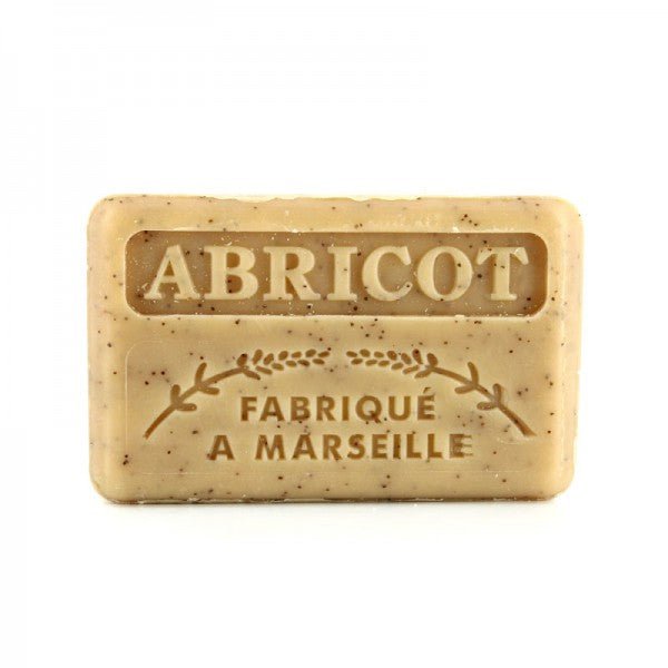 French Marseille Soap Abricot (Apricot) 125g - FouFour - Savon de Marseille - Bar Soap - Eco Natural Products