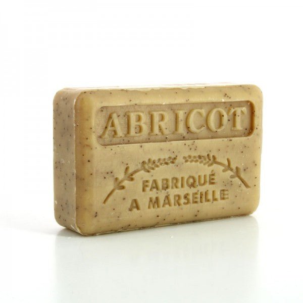 French Marseille Soap Abricot (Apricot) 125g - FouFour - Savon de Marseille - Bar Soap - Eco Natural Products