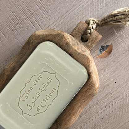 French Marseille Soap Aleppo Dead Sea Mud 125g - FouFour - Savon de Marseille - Bar Soap - Eco Natural Products