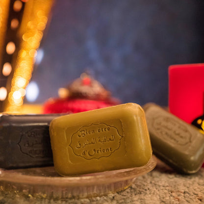 French Marseille Soap Aleppo Laurel 125g - FouFour - Savon de Marseille - Bar Soap - Eco Natural Products