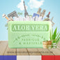 French Marseille Soap Aloe Vera 125g - FouFour - Savon de Marseille - Bar Soap - Eco Natural Products