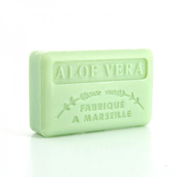 French Marseille Soap Aloe Vera 125g - FouFour - Savon de Marseille - Bar Soap - Eco Natural Products
