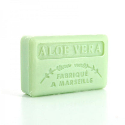 French Marseille Soap Aloe Vera 125g - FouFour - Savon de Marseille - Bar Soap - Eco Natural Products