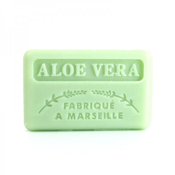 French Marseille Soap Aloe Vera 125g - Eco Natural Products - FouFour - Savon de Marseille - Bar Soap