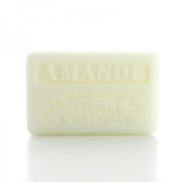 French Marseille Soap Amande (Almond) 125g - Eco Natural Products - FouFour - Savon de Marseille - Bar Soap