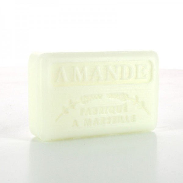 French Marseille Soap Amande (Almond) 125g - FouFour - Savon de Marseille - Bar Soap - Eco Natural Products