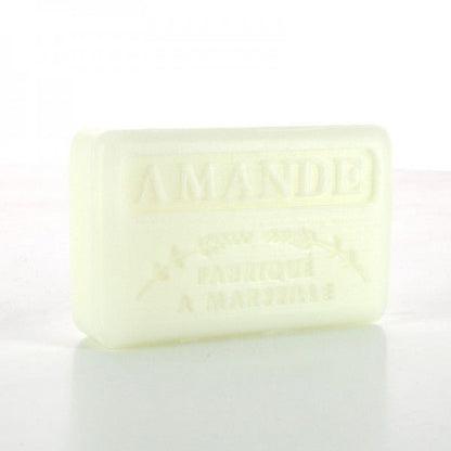 French Marseille Soap Amande (Almond) 125g - FouFour - Savon de Marseille - Bar Soap - Eco Natural Products