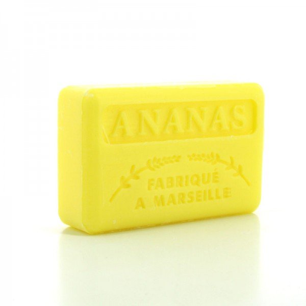 French Marseille Soap Ananas (Pineapple) 125g - FouFour - Savon de Marseille - Bar Soap - Eco Natural Products