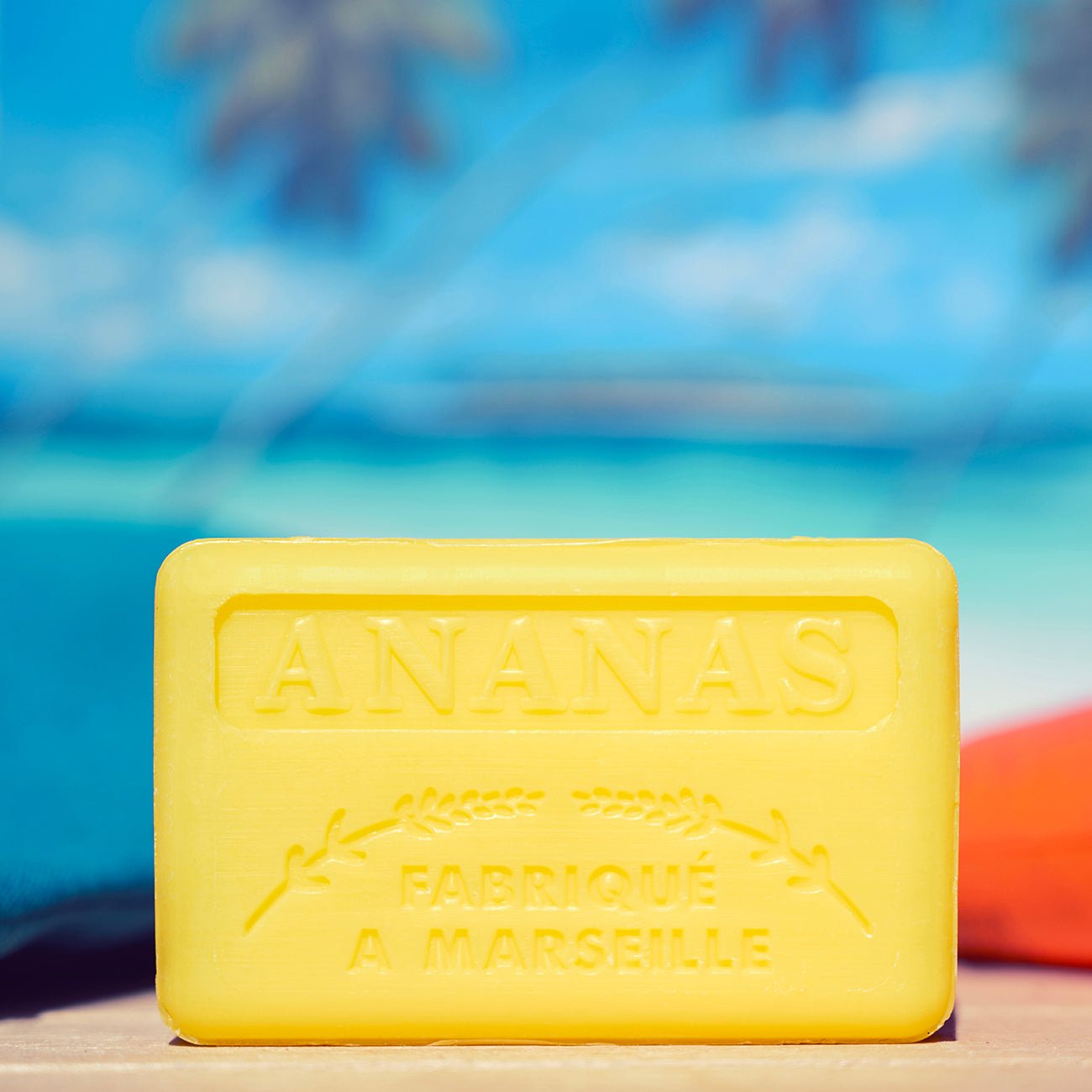 French Marseille Soap Ananas (Pineapple) 125g - FouFour - Savon de Marseille - Bar Soap - Eco Natural Products