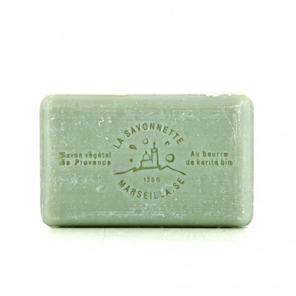 French Marseille Soap Argile Verte (Green Clay) 125g - Eco Natural Products - FouFour - Savon de Marseille - Bar Soap