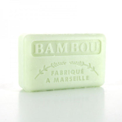 French Marseille Soap Bambou (Bamboo) 125g - FouFour - Savon de Marseille - Bar Soap - Eco Natural Products