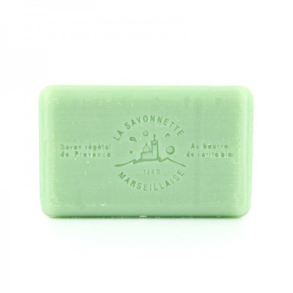 French Marseille Soap Basilic (Basil) 125g - FouFour - Savon de Marseille - Bar Soap - Eco Natural Products