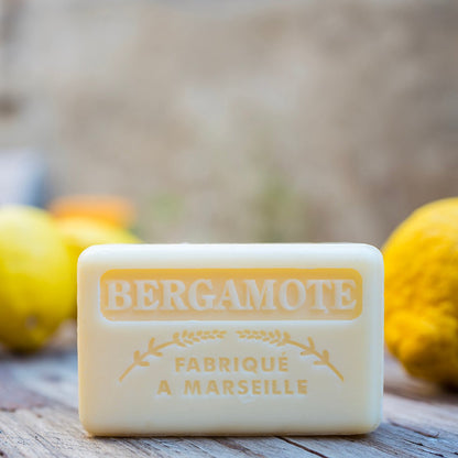 French Marseille Soap Bergamot 125g - FouFour - Savon de Marseille - Bar Soap - Eco Natural Products