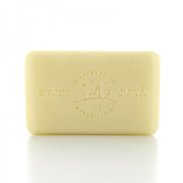 French Marseille Soap Beurre de Karite (Shea Butter) 125g - Eco Natural Products - FouFour - Savon de Marseille - Bar Soap