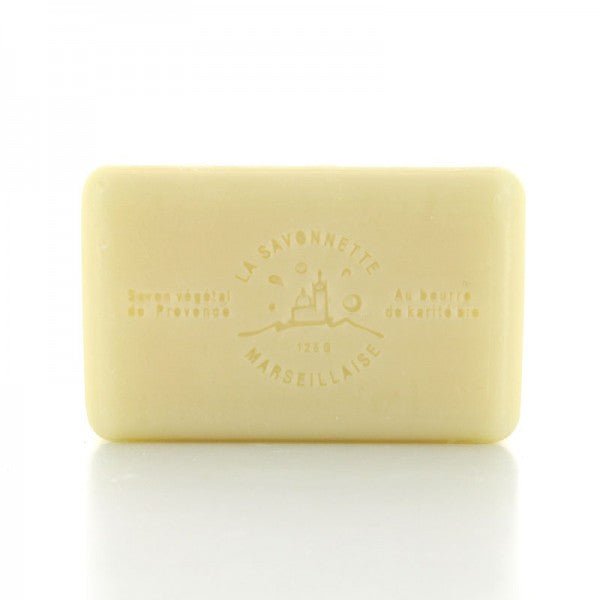 French Marseille Soap Beurre de Karite (Shea Butter) 125g - FouFour - Savon de Marseille - Bar Soap - Eco Natural Products