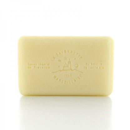 French Marseille Soap Beurre de Karite (Shea Butter) 125g - FouFour - Savon de Marseille - Bar Soap - Eco Natural Products