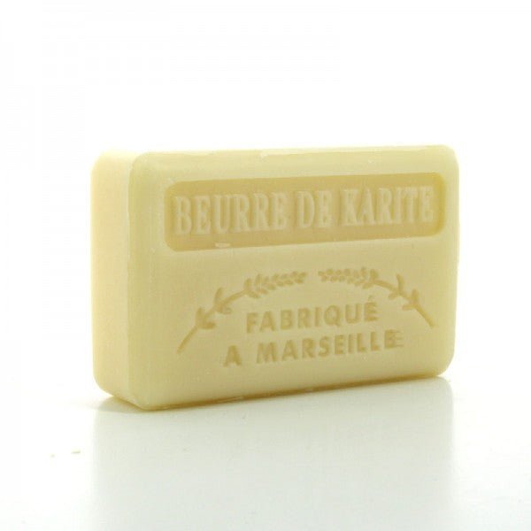 French Marseille Soap Beurre de Karite (Shea Butter) 125g - Eco Natural Products - FouFour - Savon de Marseille - Bar Soap