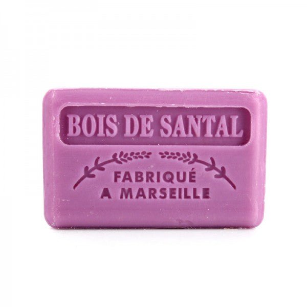 French Marseille Soap Bois de Santal (Sandalwood) 125g - Eco Natural Products - FouFour - Savon de Marseille - Bar Soap