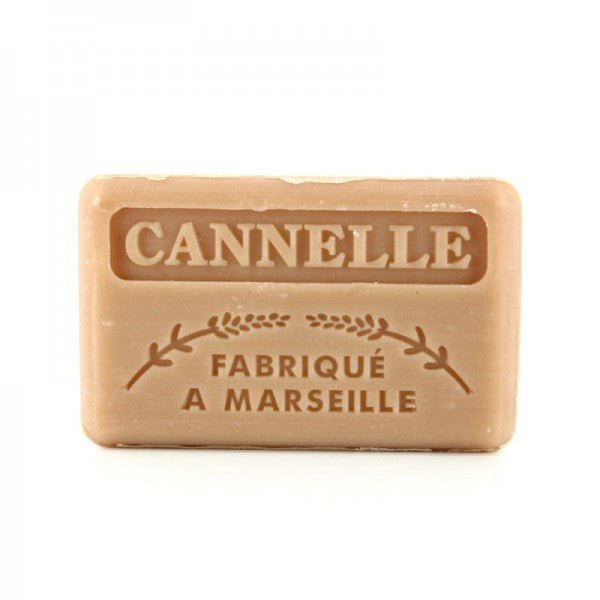 French Marseille Soap Cannelle (Cinnamon) 125g - FouFour - Savon de Marseille - Bar Soap - Eco Natural Products