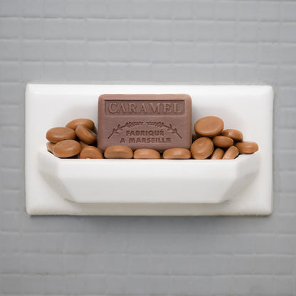 French Marseille Soap Caramel 125g - FouFour - Savon de Marseille - Bar Soap - Eco Natural Products