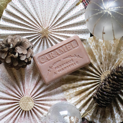 French Marseille Soap Caramel 125g - FouFour - Savon de Marseille - Bar Soap - Eco Natural Products