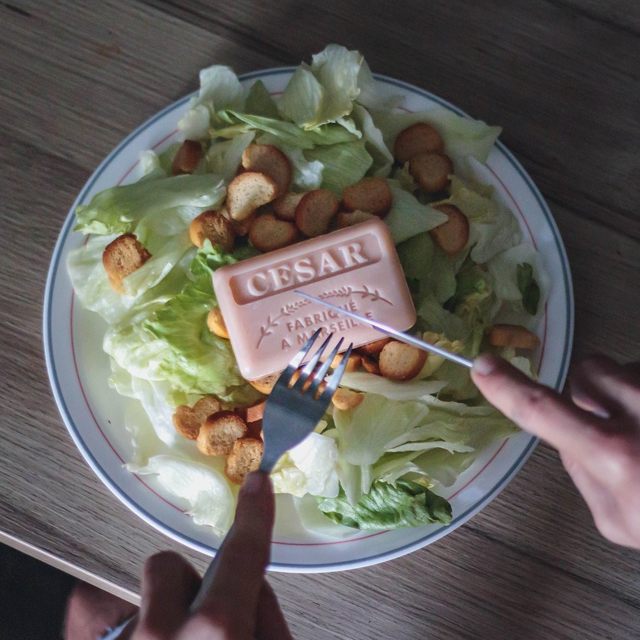 French Marseille Soap Cesar (Caesar) 125g - FouFour - Savon de Marseille - Bar Soap - Eco Natural Products