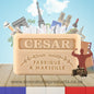 French Marseille Soap Cesar (Caesar) 125g - FouFour - Savon de Marseille - Bar Soap - Eco Natural Products