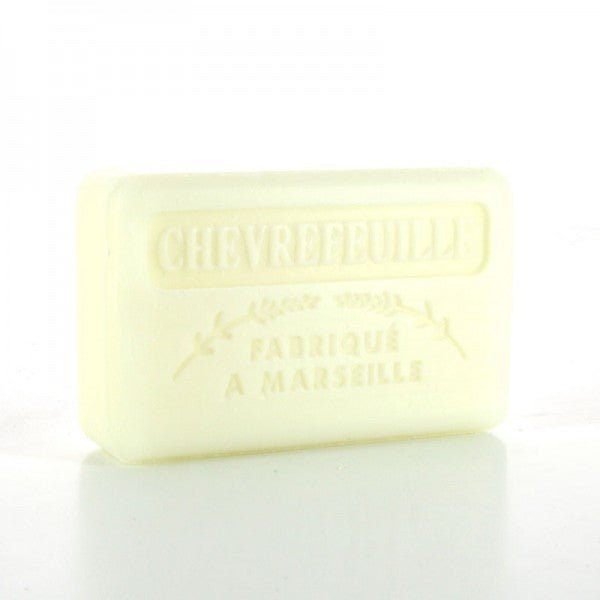 French Marseille Soap Chevrefeuille (Honeysuckle) 125g - Eco Natural Products - FouFour - Savon de Marseille - Bar Soap