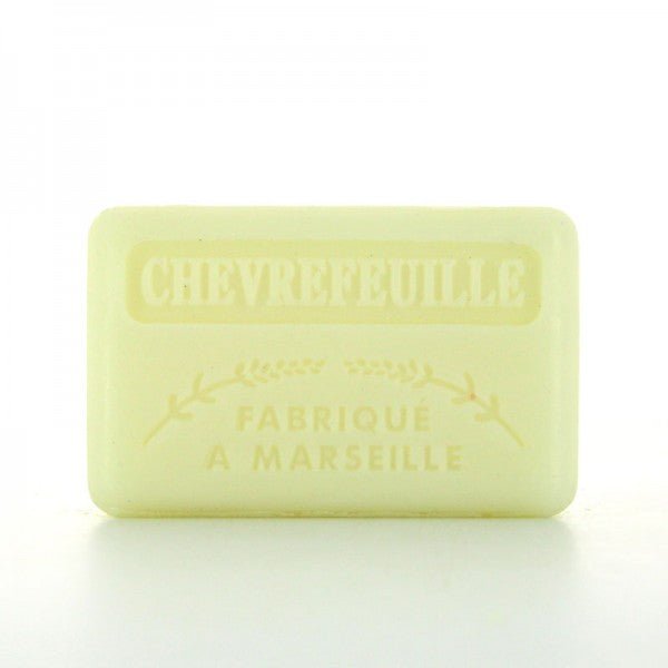 French Marseille Soap Chevrefeuille (Honeysuckle) 125g - Eco Natural Products - FouFour - Savon de Marseille - Bar Soap