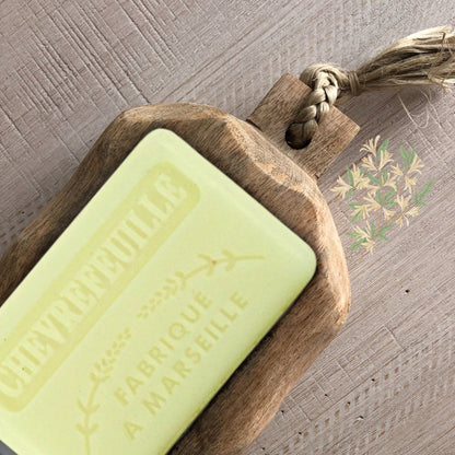 French Marseille Soap Chevrefeuille (Honeysuckle) 125g - FouFour - Savon de Marseille - Bar Soap - Eco Natural Products