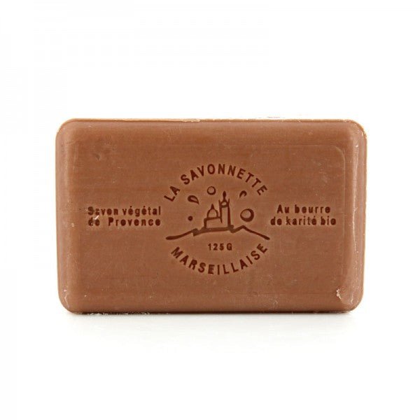 French Marseille Soap Chocolat (Chocolate) 125g - FouFour - Savon de Marseille - Bar Soap - Eco Natural Products