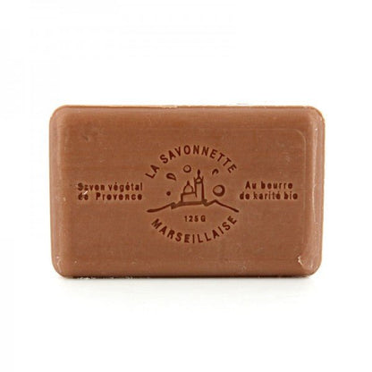 French Marseille Soap Chocolat (Chocolate) 125g - FouFour - Savon de Marseille - Bar Soap - Eco Natural Products