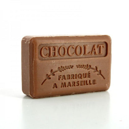 French Marseille Soap Chocolat (Chocolate) 125g - FouFour - Savon de Marseille - Bar Soap - Eco Natural Products