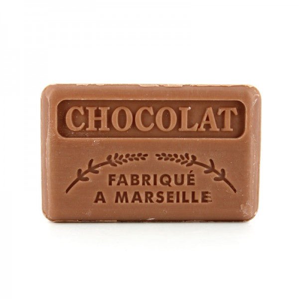 French Marseille Soap Chocolat (Chocolate) 125g - FouFour - Savon de Marseille - Bar Soap - Eco Natural Products