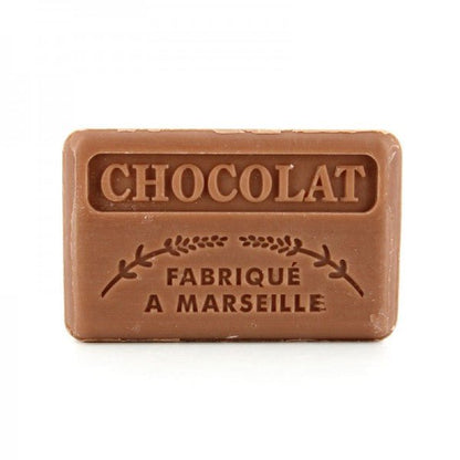 French Marseille Soap Chocolat (Chocolate) 125g - FouFour - Savon de Marseille - Bar Soap - Eco Natural Products