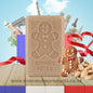 French Marseille Soap Christmas Bonhomme Pain D'Epices (Gingerbread Man) 125g - FouFour - Savon de Marseille - Bar Soap - Eco Natural Products