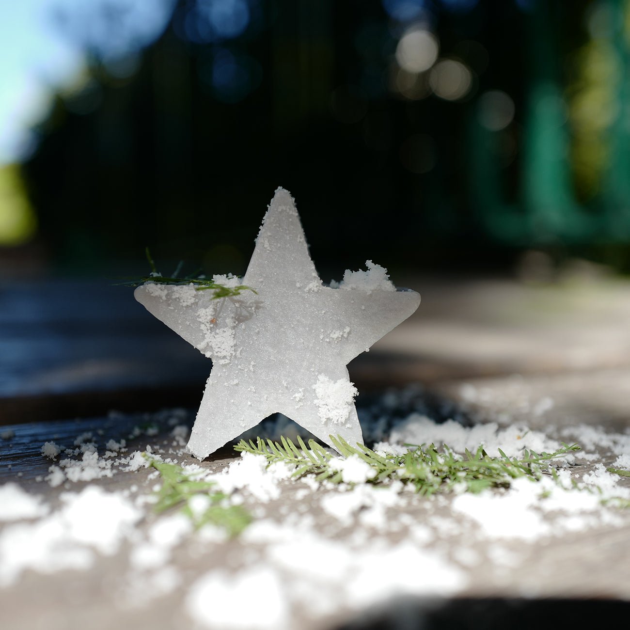 French Marseille Soap Christmas Etoile Parfum Festif (Star Festive Scent) 30g - FouFour - Savon de Marseille - Bar Soap - Eco Natural Products