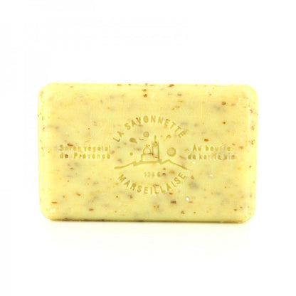 French Marseille Soap Citron Broye (Crushed Lemon) 125g - FouFour - Savon de Marseille - Bar Soap - Eco Natural Products