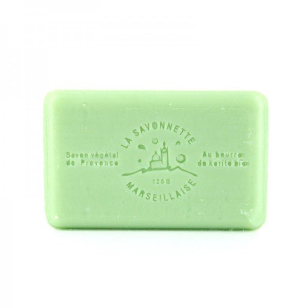 French Marseille Soap Citron verveine (Lemon verbena) 125g - FouFour - Savon de Marseille - Bar Soap - Eco Natural Products