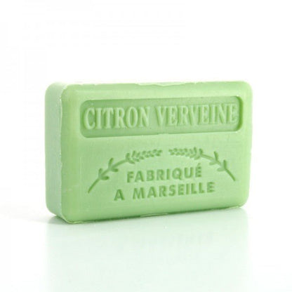 French Marseille Soap Citron verveine (Lemon verbena) 125g - FouFour - Savon de Marseille - Bar Soap - Eco Natural Products